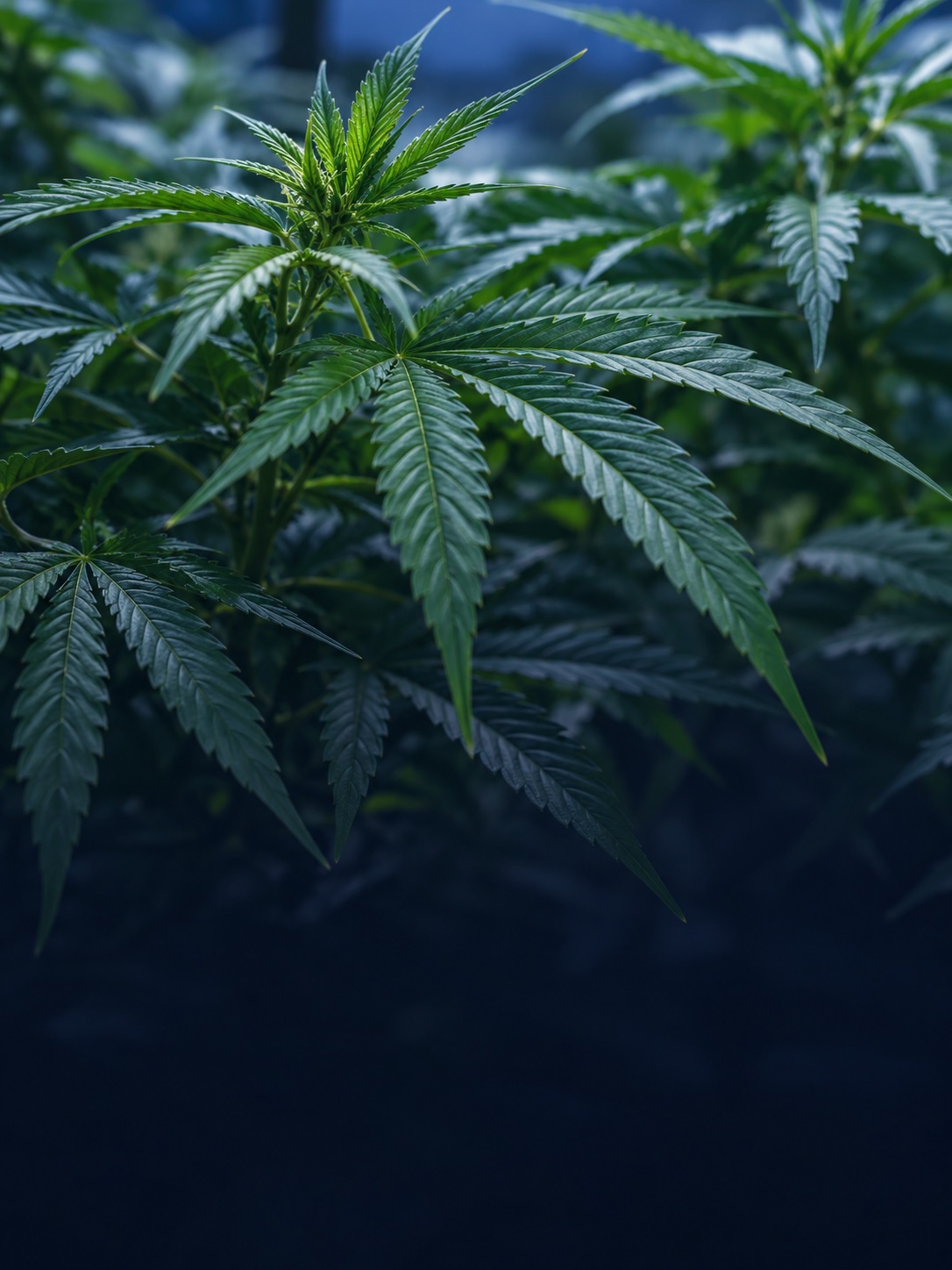 Cannabis foliage